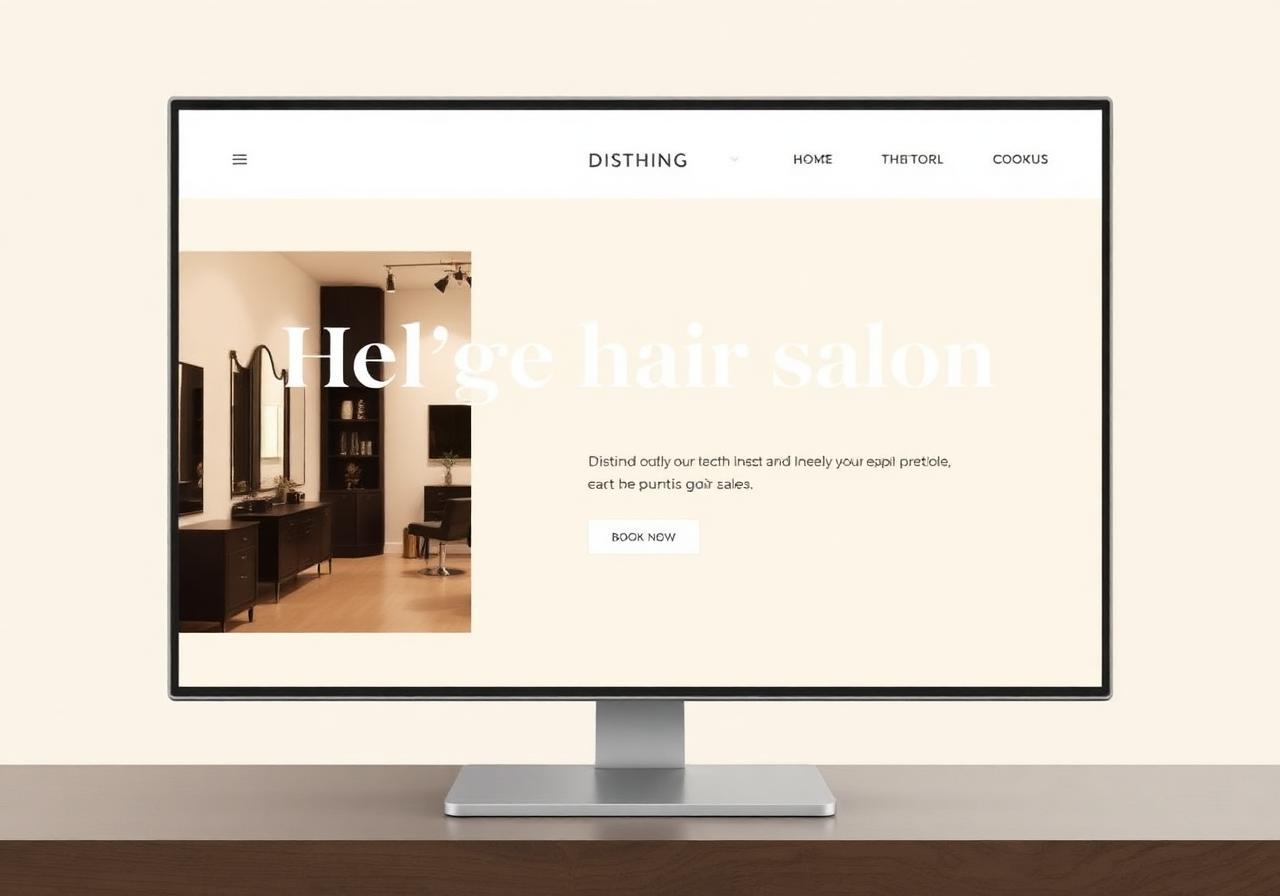 Website Kapsalon Sanne